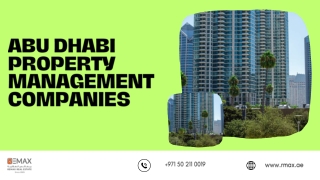 abu dhabi property management companies