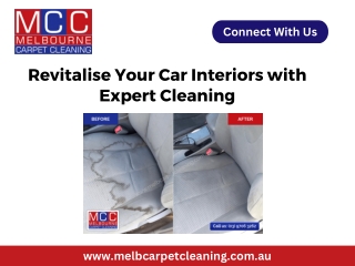 Revitalise Your Car Interiors with Expert Cleaning