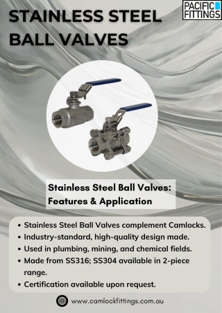 High-Quality Stainless Steel Ball Valves – Durable & Reliable