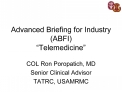advanced briefing for industry abfi telemedicine