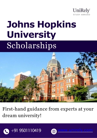 Johns Hopkins University cost