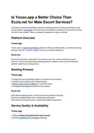 Eccie.net vs Yoooo.app Comparison