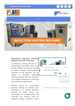 Induction Heating Machine for Forging: Faster, Cleaner, and More Reliable