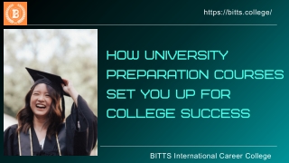 How University Preparation Courses Set You Up for College Success