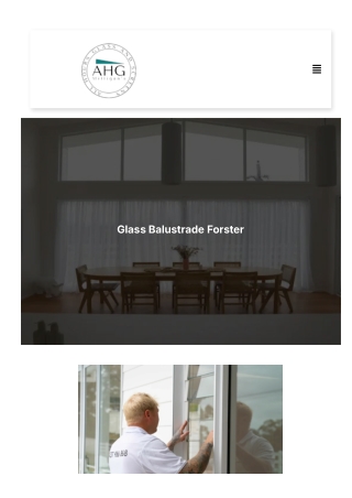 Glass balustrade forster