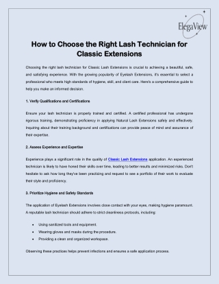 How To Do Eyelash Extensions