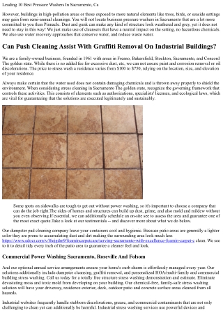 Expert Stress Washing In Sacramento, Ca, 95826