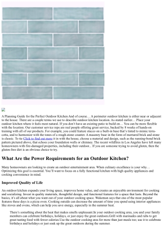 Bring the Fun Outdoors: The Top 10 Benefits of an Outdoor Kitchen