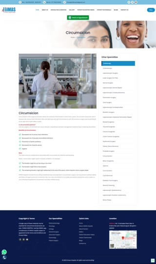 Circumcision Surgery in Basavanagudi, Banashankari, Bangalore