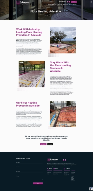 Underfloor Heating Adelaide