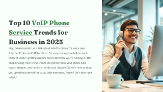 Top 10 VoIP Phone Service Trends for Business in 2025