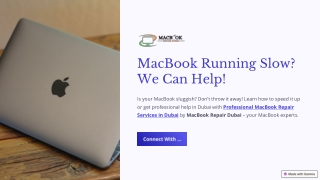 MacBook Running Slow? We Can Help!