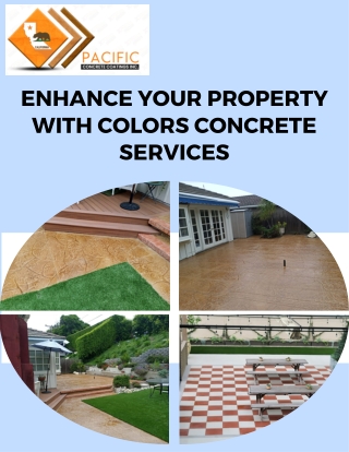 Enhance Your Property with Colors Concrete Services