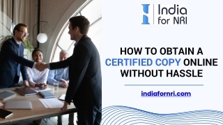 How to Obtain a Certified Copy Online Without Hassle