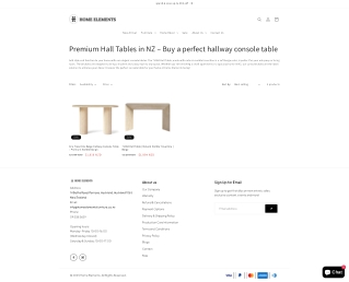 Add Style and Functionality with a Hall Table in NZ
