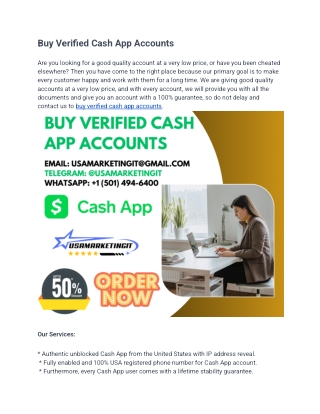 Top 17 Sites To Buy Verified Cash App Accounts In This Year