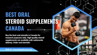 Best Oral Steroid Supplements Canada