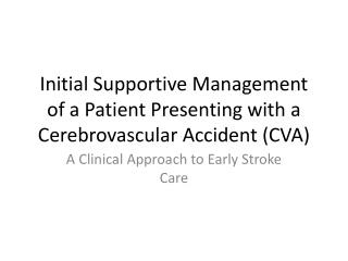 CVA_Initial_Supportive_Management