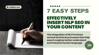 7 Easy Steps Effectively Insert NLP SEO in Your Content