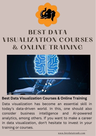 Best Data Visualization Courses & Online Training