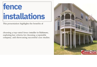 fence installations.ppt _fence and deck connection