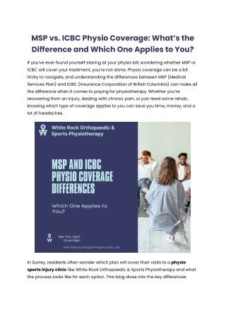 MSP vs. ICBC Physio Coverage_ What’s the Difference and Which One Applies to You_