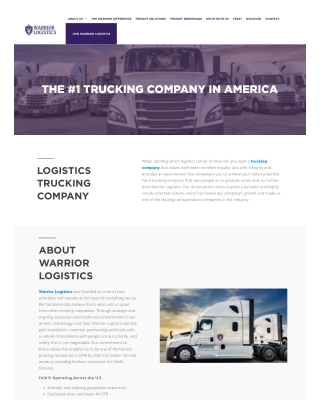 Logistics Trucking Company