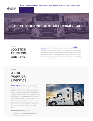 Logistics Trucking Company