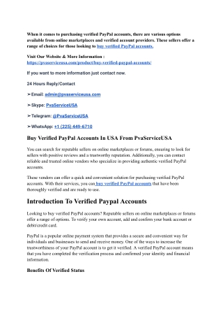 #2 Can you actually buy fully verified PayPal accounts In 2025?