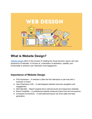 web design