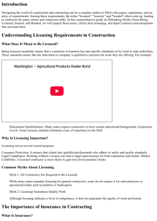 Debunking Myths About Being Licensed, Insured, and Bonded