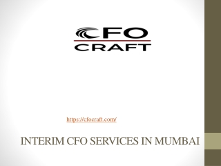 Interim CFO services in Mumbai