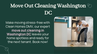 Move Out Cleaning Washington DC