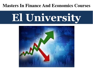 Masters In Finance And Economics Courses