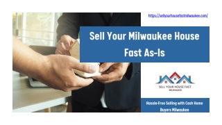 Sell House Fast Milwaukee – Cash Home Buyers Milwaukee