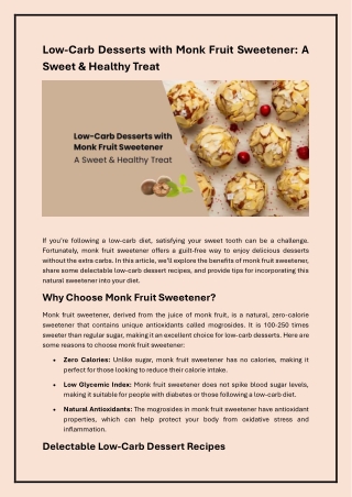 Craving Sweets Without the Guilt? Try This!