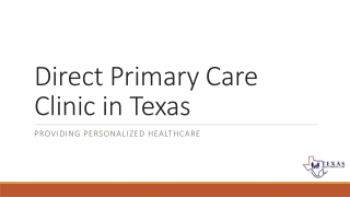 Best Texas Direct Medical Care | Texas Direct Primary Care