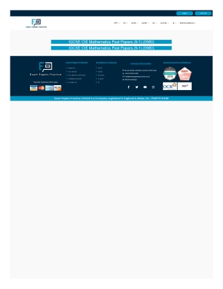 CIE IGCSE Maths | CIE IGCSE Maths Past Papers