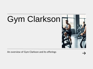 Gym Clarkson