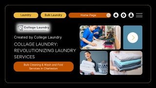 Collage Laundry: Transforming Laundry Services in Charleston