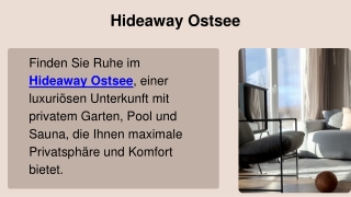 Hideaway Ostsee