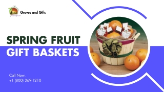 Spring Fruit Gift Baskets