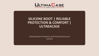 Silicone Boot | Reliable Protection & Comfort | UltimaCase