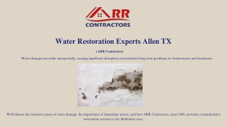 Water Damage Restoration Plano TX (1)