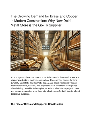 New Delhi Metal Store