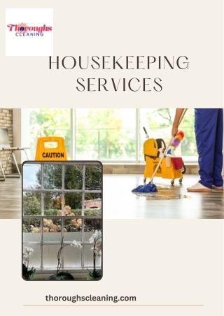 Professional Housekeeping Services – Clean, Organized, and Stress-Free Living