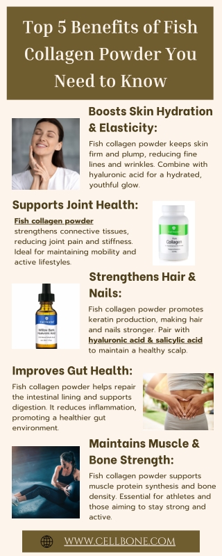 Top 5 Benefits of Fish Collagen Powder You Need to Know