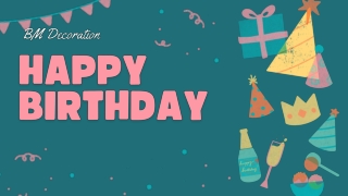 Birthday Decoration in Chandigarh – Celebrate in Style with Stunning Decor!