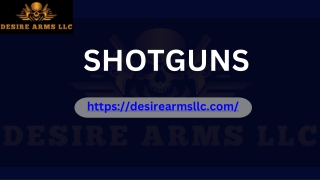Premium Shotguns by Desire Arms LLC - Unmatched Quality & Performance