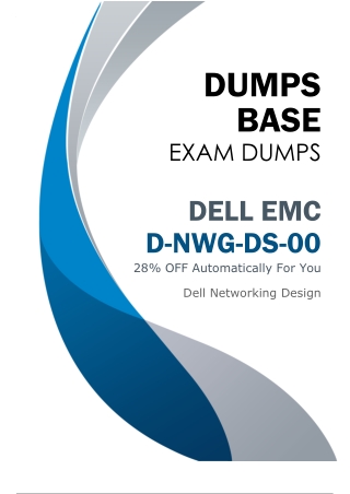 Right D-NWG-DS-00 Dumps (V8.02) - Valid Study Materials for Exam Preparation
